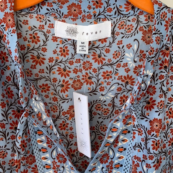 Fever floral/paisley blouse - Picture 2 of 5